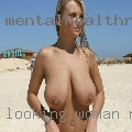 Looking woman naked